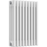 Aquarius Bathrooms Column Radiator Aquarius Foundry Horizontal 4 Column Radiator in White
