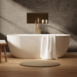 Crosswater Modern Freestanding Bath Matt White / 1690 x 780mm Crosswater Cerus Freestanding Bath