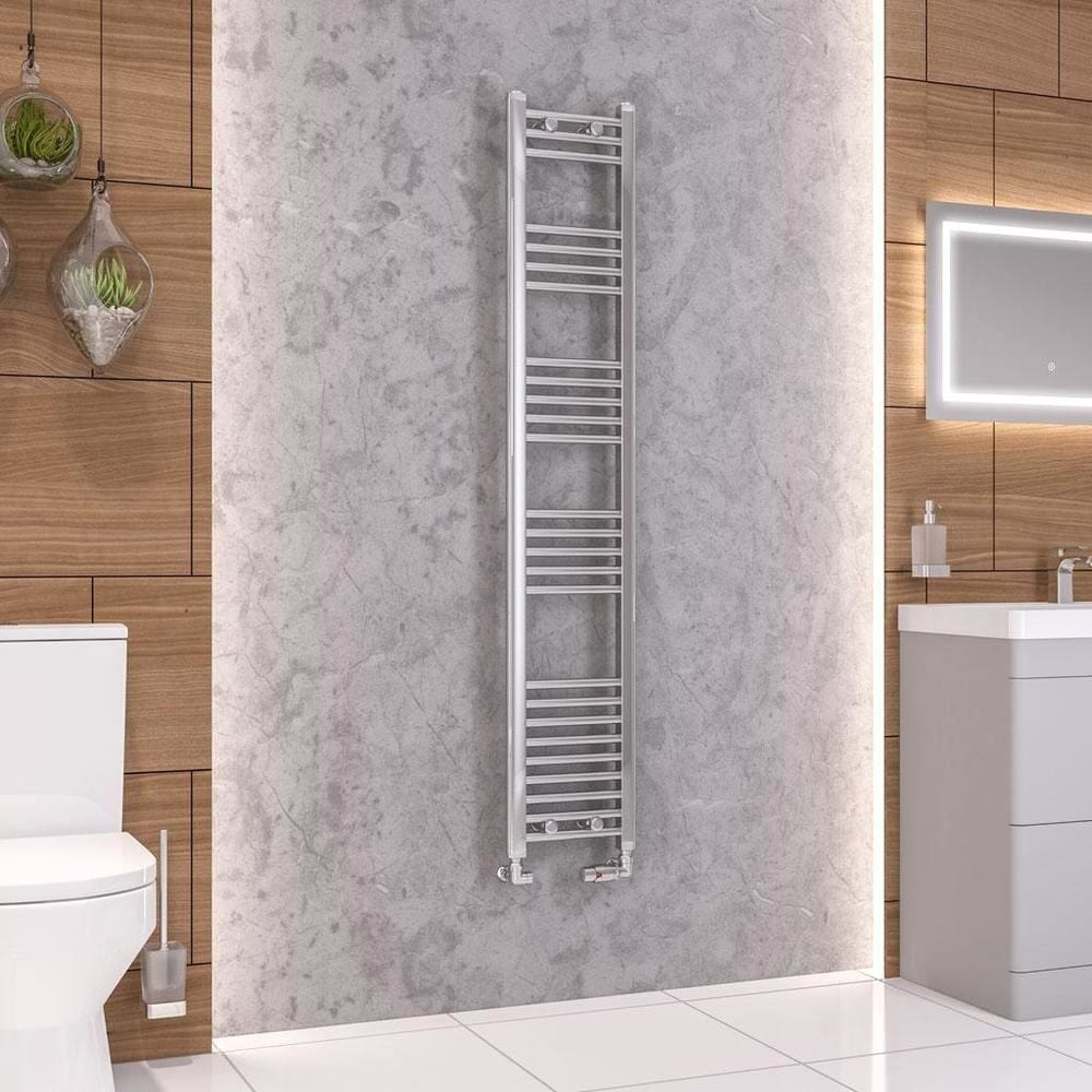 Eastbrook Wendover Straight Heated Towel Rail in Chrome