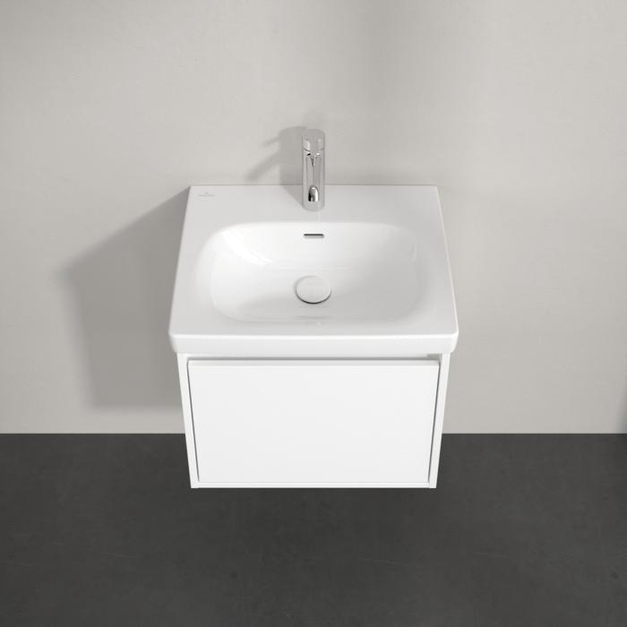 Villeroy & Boch Wall Mounted Vanity Unit Villeroy & Boch Skyla Wall Mounted 500mm One Drawer Vanity Unit with Basin