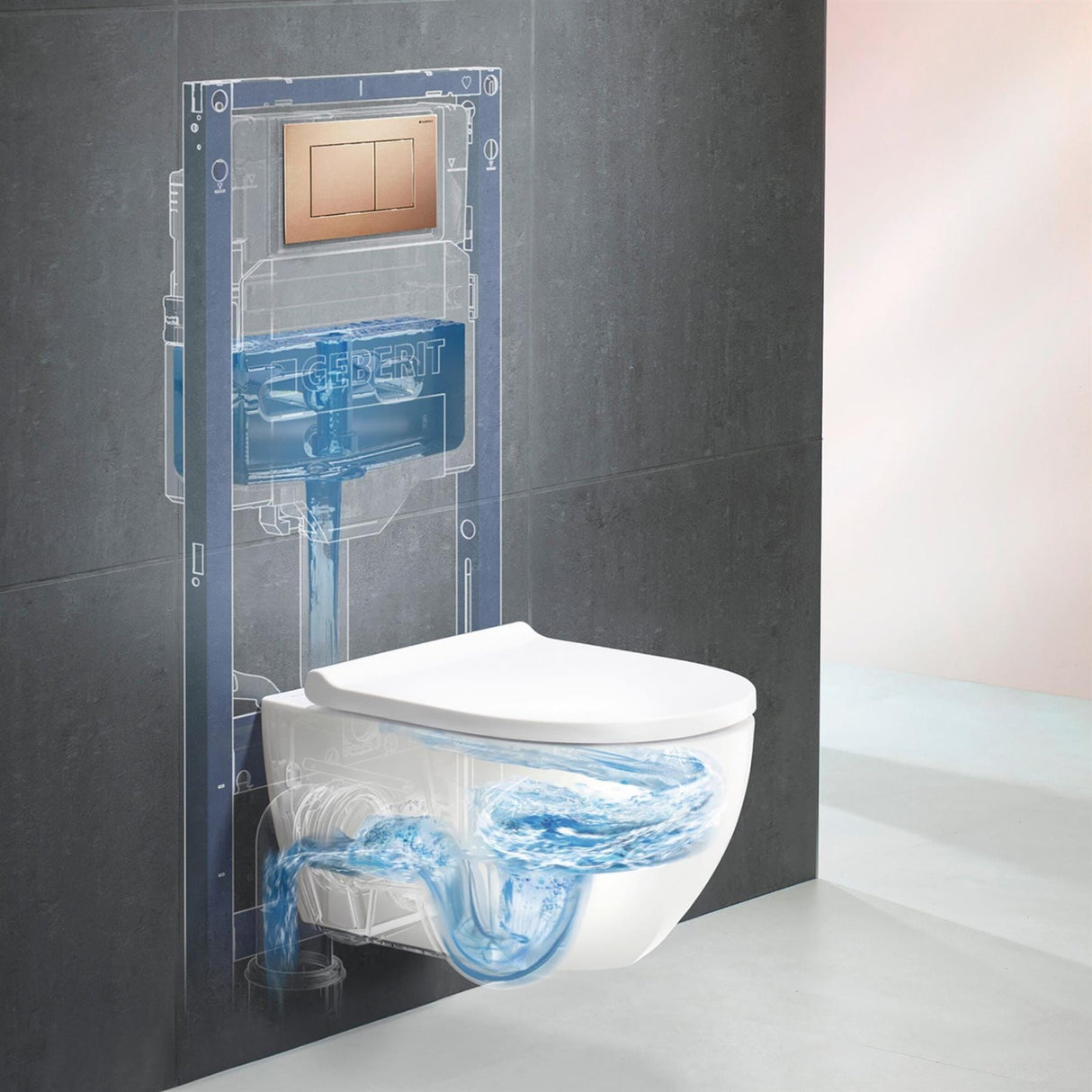 Geberit Flush Plate Geberit Sigma Square Stainless Steel Flush Plate