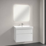 Villeroy & Boch Illuminated Mirror 600 x 600mm Villeroy & Boch More to See Lite LED Illuminated Curved Rectangular Mirror