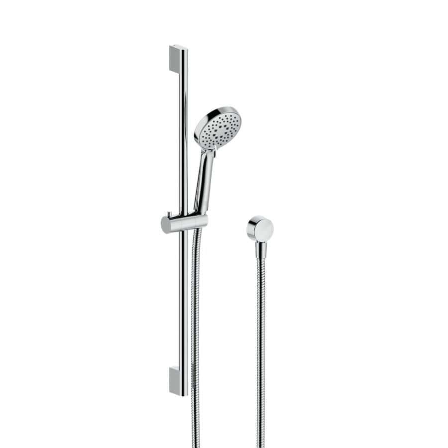 Britton Shower Riser Rail Britton Hoxton 2.0 Shower Set with Slide Rail and Outlet Elbow in Chrome