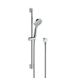 Britton Shower Riser Rail Britton Hoxton 2.0 Shower Set with Slide Rail and Outlet Elbow in Chrome