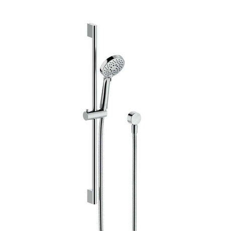 Britton Shower Riser Rail Britton Hoxton 2.0 Shower Set with Slide Rail and Outlet Elbow in Chrome