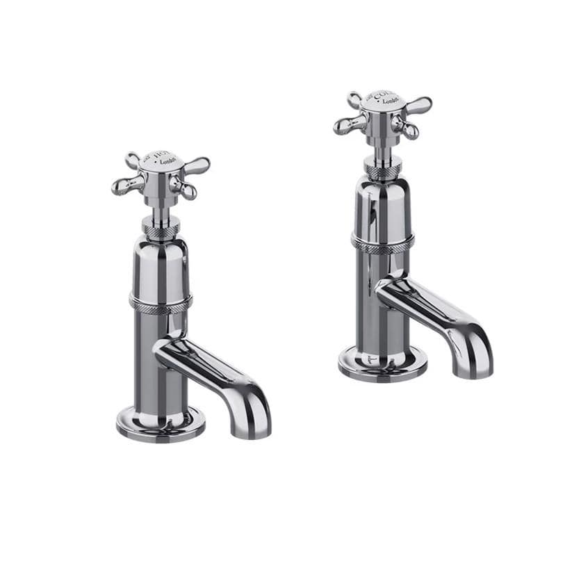 Burlington Pillar Basin Tap Burlington Guild Basin Pillar Taps (Pair)