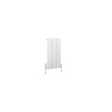 Eastbrook Charlton Vertical Aluminium Designer Radiator in Matt White