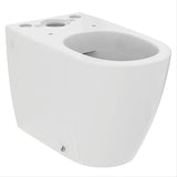 Ideal Standard Close Coupled Toilet Ideal Standard i.life O Close Coupled Rimless Toilet with HydroTwist Flush and Soft Close Seat