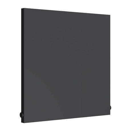 Reina Panel Radiator 600 x 600mm / Anthracite Reina Slimline Horizontal Central Heating Flat Panel Radiator