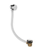 Flova Overflow Filler Diamond Chrome Flova Bath Overflow Filler with Clicker Waste