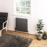 Aquarius Type 11 600 x 600mm Aquarius Type 11 Compact Panel Radiator In Matt Anthracite