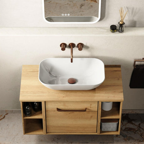 Crosswater Countertop Basin Crosswater 580mm Serene Countertop Basin
