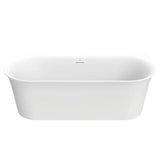 Crosswater Back To Wall Freestanding Bath Crosswater Cursa Back to Wall Freestanding Bath