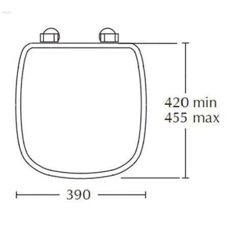 Imperial Toilet Seat Imperial Radcliffe Solid Wood Painted Toilet Seat with Soft Close Hinges