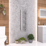 Eastbrook Wendover Straight Heated Towel Rail in Chrome