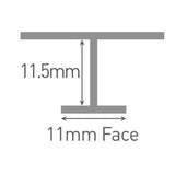 Multipanel Wall Panel Multipanel Wall Profile - Mid-Joint - Type D - 2450mm