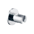 Eastbrook Shower Brackets and Outlets Eastbrook Round Shower Holder in Chrome