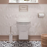 Burlington Wall Hung Toilet Burlington Wall Hung Toilet in White