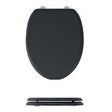 Imex Toilet Seat Black Imex Wyndham Traditional Soft Close Toilet Seat