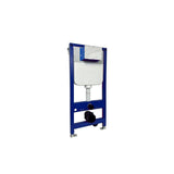 Aquarius Bathrooms Wall Hung Toilet Aquarius Urbano Rimless Wall Hung Toilet Pack with Frame, Flush Plate, Soft Closing Seat and Hinge Covers