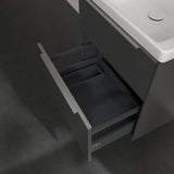 Villeroy & Boch Wall Mounted Vanity Unit Villeroy & Boch Subway 3.0 Wall Hung 600mm Two Drawer Vanity Unit with Basin