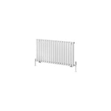 Eastbrook Panel Radiator Eastbrook Tunstall Straight Horizontal Designer Radiator in Matt White