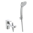Ideal Standard Bath Shower Mixer Ideal Standard Cerabase Single Lever Bath Shower Mixer Tap with Shower Set in Chrome