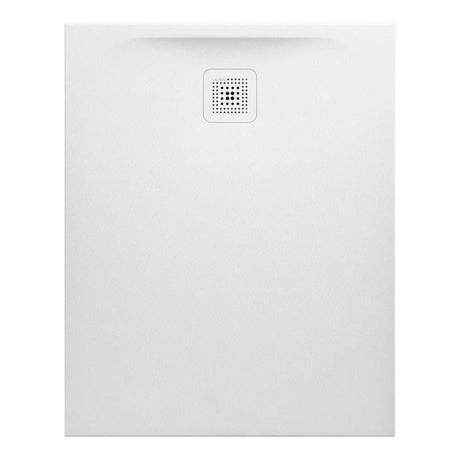 Laufen 1000 x 800mm / Drain on Short Side Laufen Marbond PRO Rectangular Tray with Waste in White