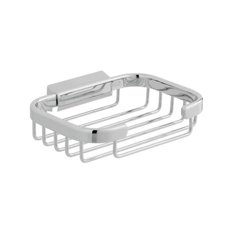 Vado Basket Vado Small Rectangular Soap Basket in Chrome