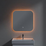 Villeroy & Boch More to See Lite LED Illuminated Curved Rectangular Mirror