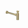Roca Bottle Trap Brushed Brass Roca Universal Round Bottle Trap