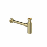 Roca Bottle Trap Brushed Brass Roca Universal Round Bottle Trap