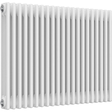 Aquarius Bathrooms Column Radiator 750mm x 965mm Aquarius Foundry Horizontal 3 Column Radiator in White
