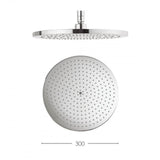 Crosswater Fixed Shower Head Crosswater Central Easy Clean Round Fixed Shower Head