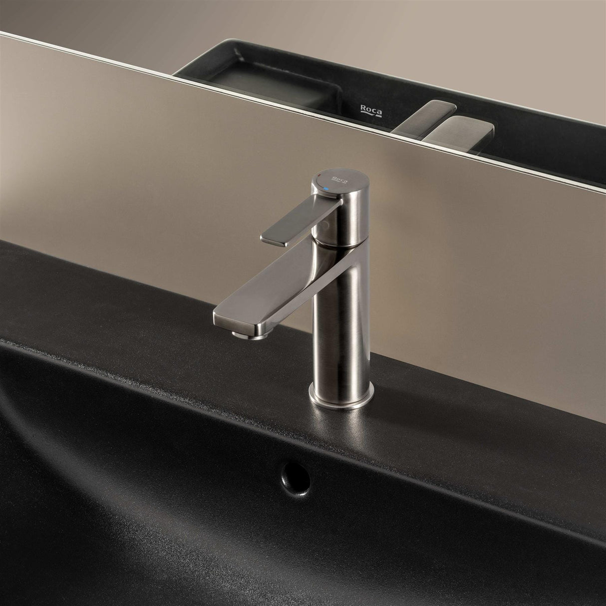 Roca Mono Basin Tap Roca Targa Cold Start Mono Basin Mixer Tap