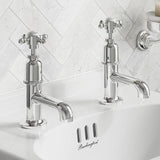 Burlington Pillar Basin Tap Burlington Guild Basin Pillar Taps (Pair)