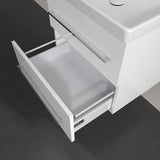 Villeroy & Boch Wall Mounted Vanity Unit Villeroy & Boch Avento Wall Hung Vanity Unit 580mm Two Drawers with Basin
