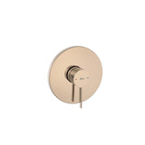 Roca Concealed Shower Valve Rose Gold Roca Ona Single Outlet Concealed Single Lever Bath or Shower Mixer