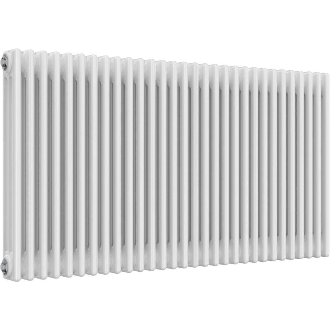 Aquarius Bathrooms Column Radiator 750mm x 1370mm Aquarius Foundry Horizontal 3 Column Radiator in White