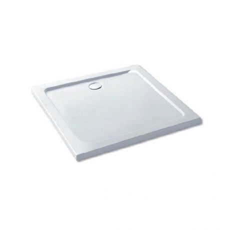 Eastbrook Square Shower Tray 1100 x 1100mm Eastbrook Volente Stone Resin 40mm Square Shower Tray