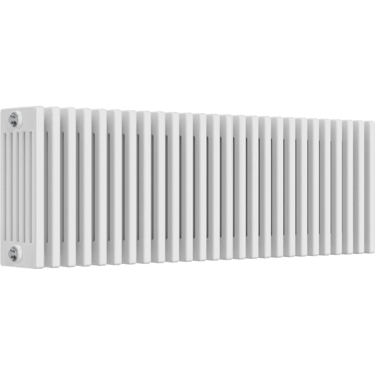 Aquarius Bathrooms Column Radiator Aquarius Foundry Horizontal 6 Column Radiator in White