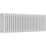 Aquarius Bathrooms Column Radiator Aquarius Foundry Horizontal 6 Column Radiator in White