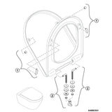 Villeroy & Boch Toilet Seat Villeroy & Boch Hommage Wooden Toilet Seat in Walnut
