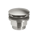 Crosswater Basin Waste Stainless Steel Effect Crosswater Universal Click Clack Basin Waste