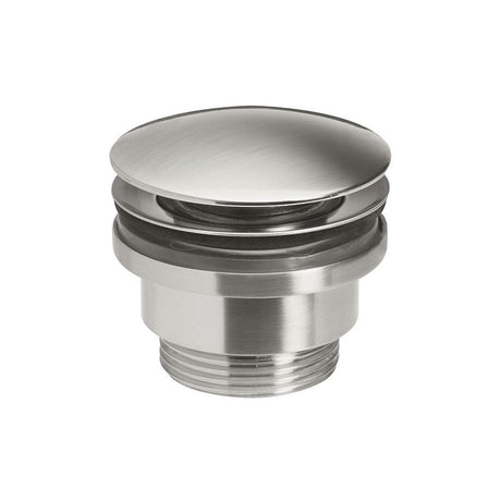 Crosswater Basin Waste Stainless Steel Effect Crosswater Universal Click Clack Basin Waste