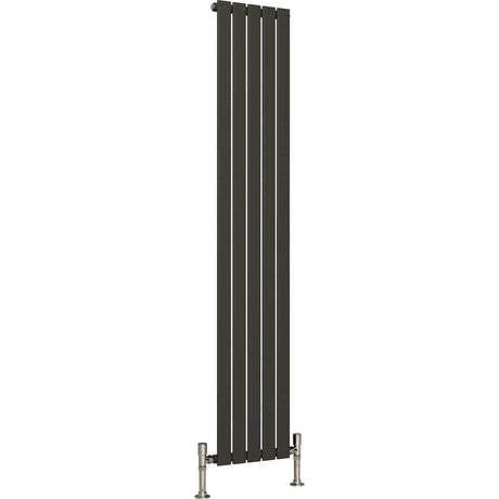 Aquarius Bathrooms Panel Radiator Aquarius Flat Single Vertical Radiator