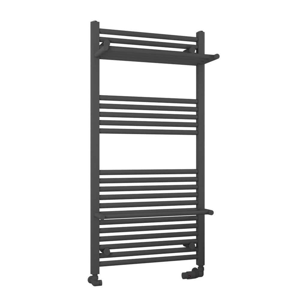Eastbrook Ladder Rail Eastbrook Haddenham Straight Vertical Towel Rail in Matt Anthracite