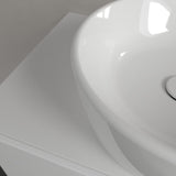 Villeroy & Boch Countertop Basin Villeroy & Boch Architectura Round 450mm Countertop Basin (with Overflow) in Alpin White