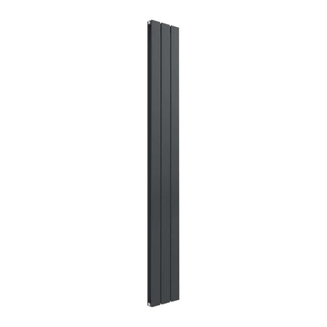 Reina Panel Radiator 1600 x 218mm / Anthracite Reina Flat Vertical Double Panel Radiator