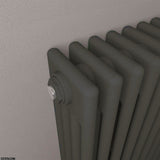 Eastbrook Rivassa Traditional 4 Column Radiator in Matt Anthracite